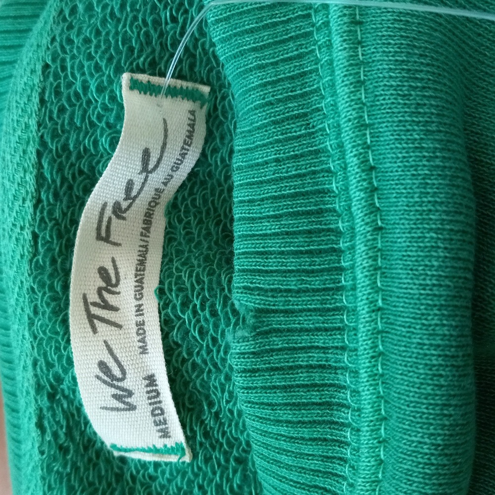 NWT FREE  PEOPLE CAMDEN TENNS GREEN SIZE MEDIUM - Picture 10 of 12